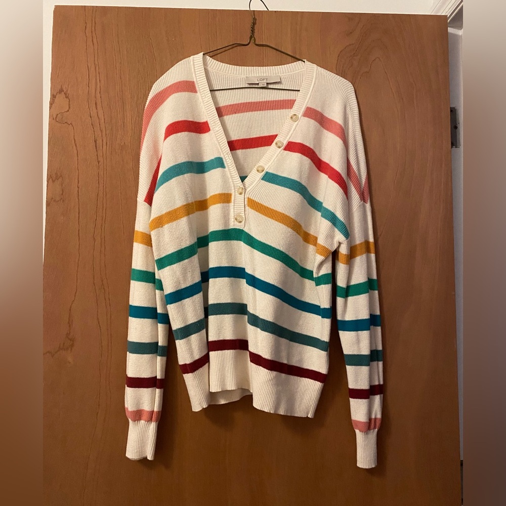 Loft V neck sweater